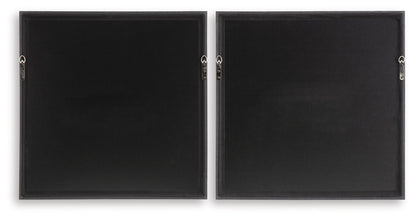 Dirkgrove Wall Art Set (Set of 2) Black / White / Brown, gallery image 5