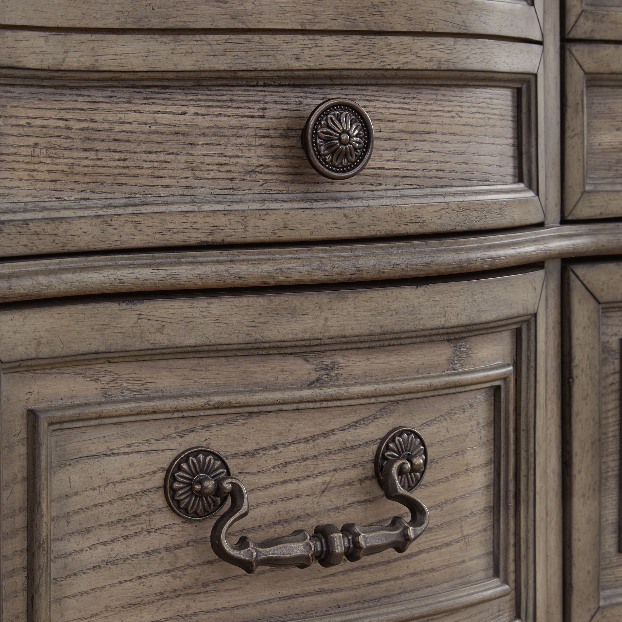 Ardenfield - Dresser - Light Brown, alternate view 8 with wood construction