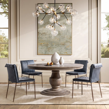 Mayer - Dining Chair (Set of 2), alternate view 39 with top-grain leather