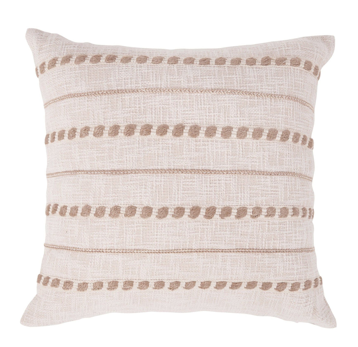 Lago - Pillow - Ivory / Natural, alternate view 6 with linen fabric