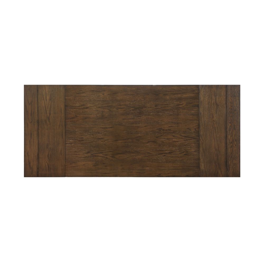 Nabirye - Dining Table - Dark Oak, alternate view 4 with wood construction