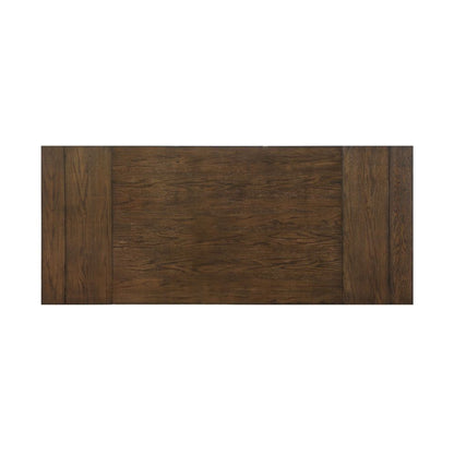 Nabirye - Dining Table - Dark Oak, alternate view 4 with wood construction
