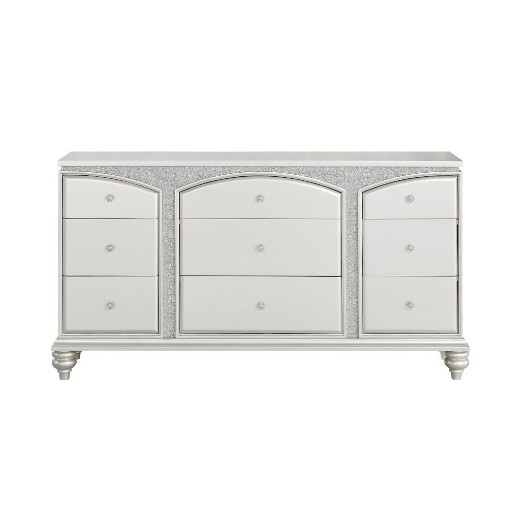 Maverick - Dresser - Platinum, alternate view 5 with wood construction