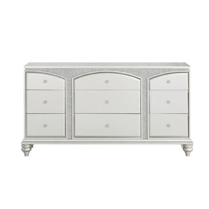 Maverick - Dresser - Platinum, alternate view 5 with wood construction