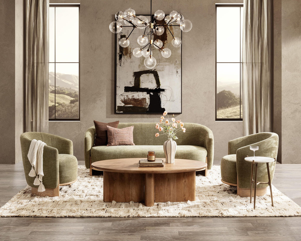 Myra - Accent Chair - Sage Dust, alternate view 7 with polyester fabric