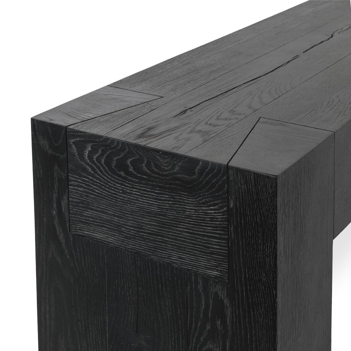Bristol - Reclaimed Oak Table, alternate view 86 with wood construction