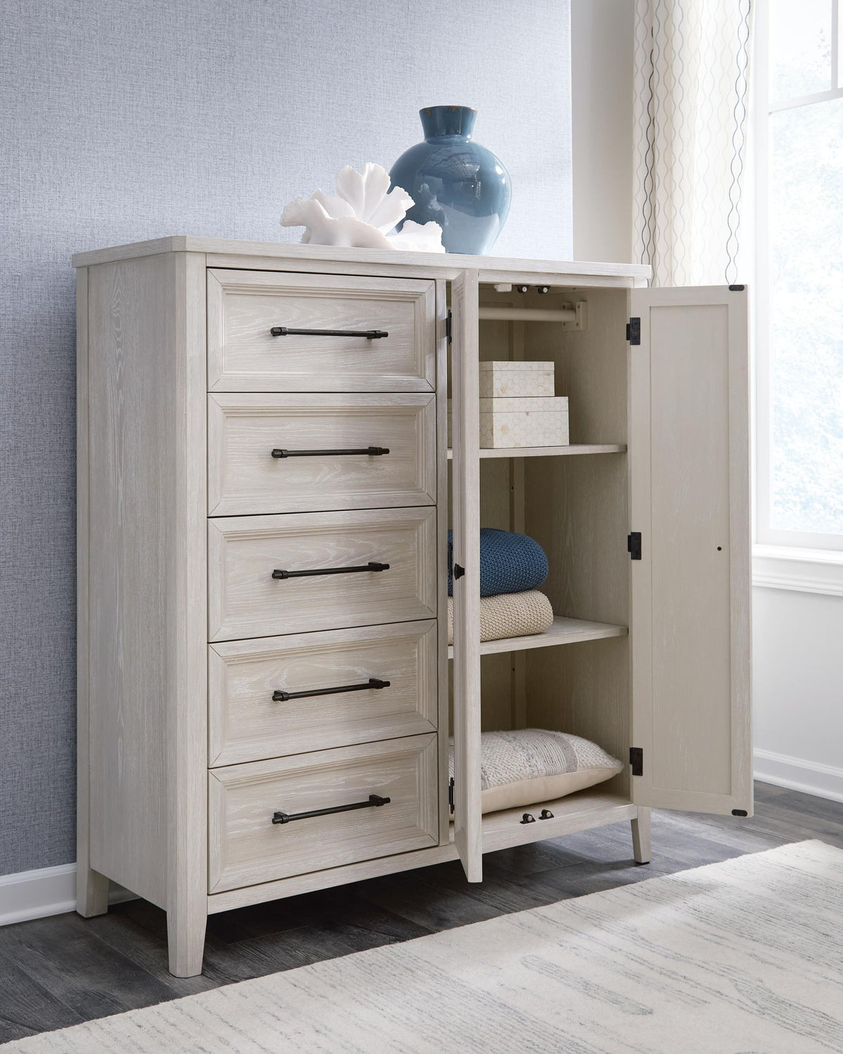 Darbonton Door Chest Dove White, gallery image 7