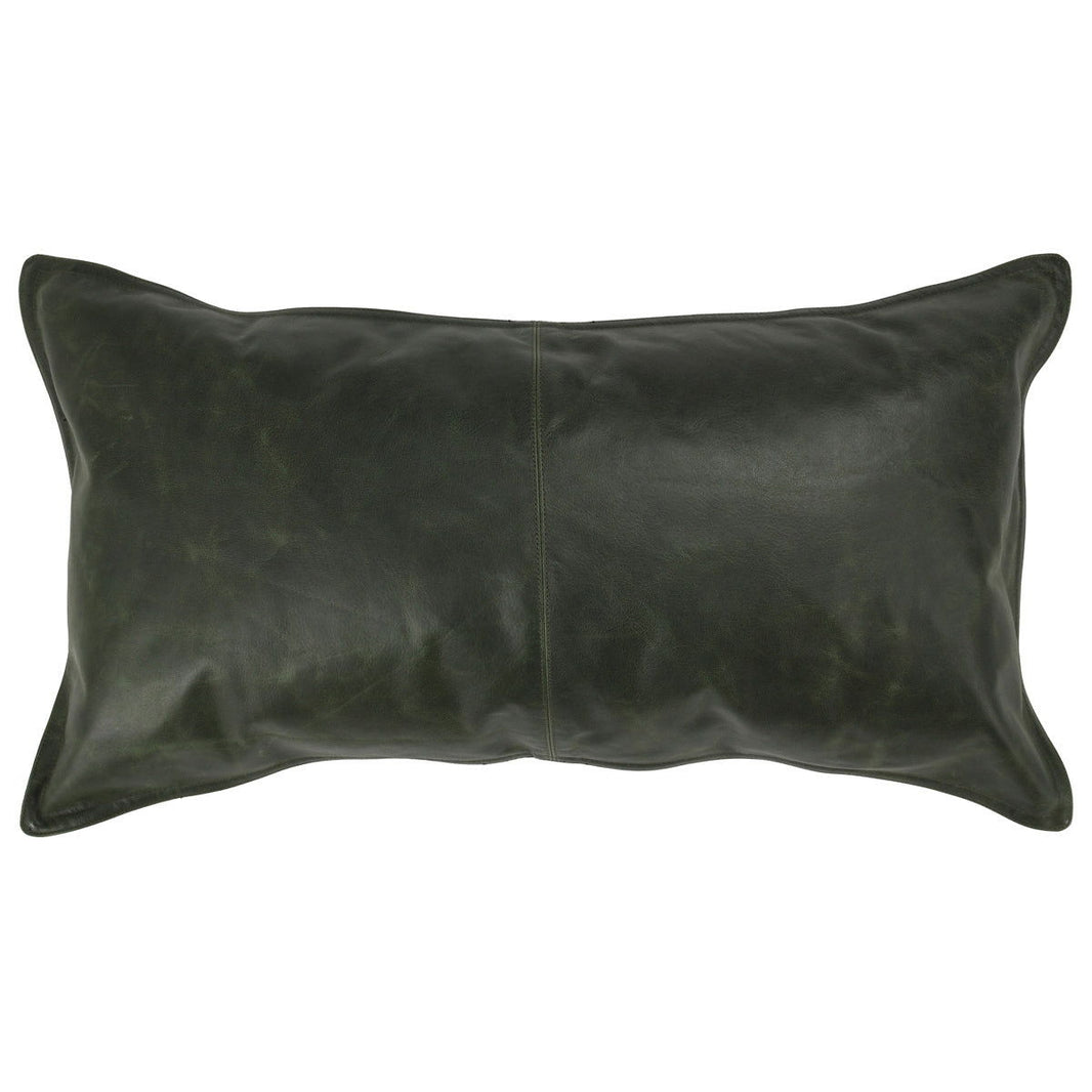 Soco Leather - SLD Acre Pillow, product view with genuine leather