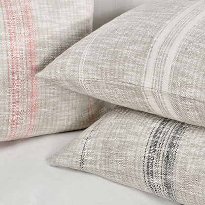 Ria - 36" x 16" Pillow - Natural / Black