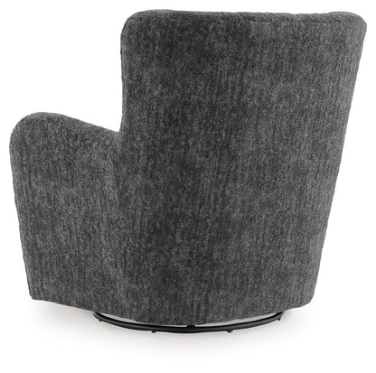 Rowenburg - Swivel Glider Accent Chair, alternate view 12