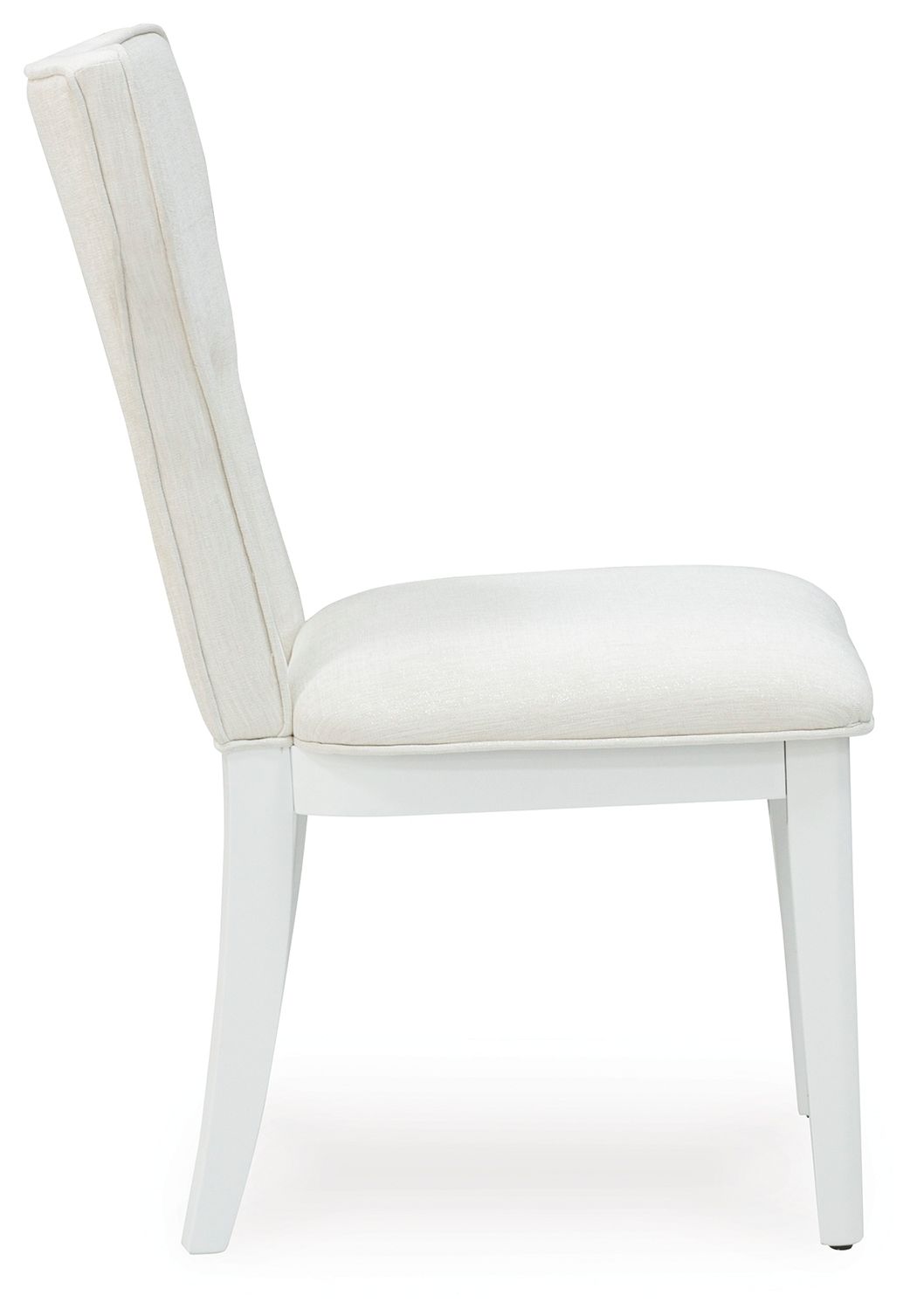 Chalanna - Dining Upholstered Side Chair (Set of 2) - White, alternate view 7 with polyester fabric