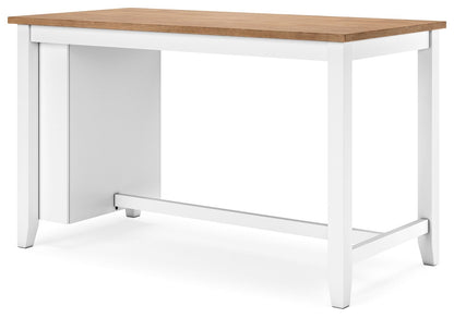 Gesthaven - Rectangular Dining Room Counter Table, alternate view 36 with wood construction