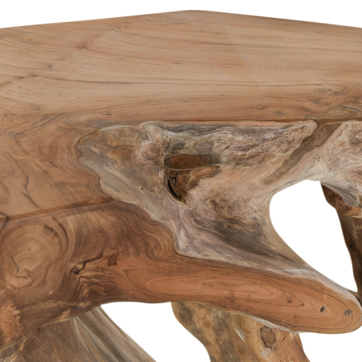 Cypress - Root Console Table, alternate view 36 with wood construction