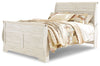 Willowton - Bed, product view with wood construction
