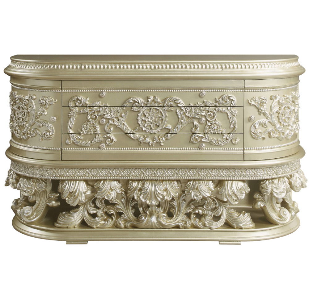 Vatican - Dresser - Champagne Silver, alternate view 5 with wood construction