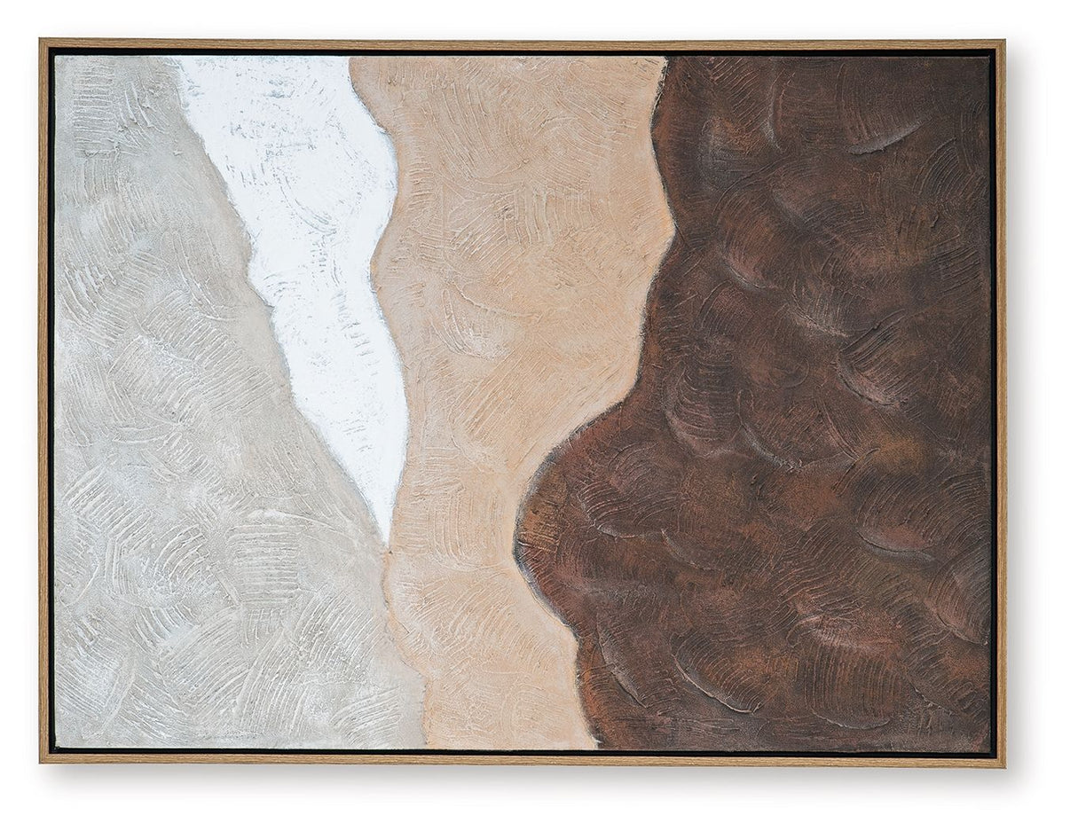 Fanthorne - Wall Art - Tan / Brown / White - Signature Design by Ashley® - 8