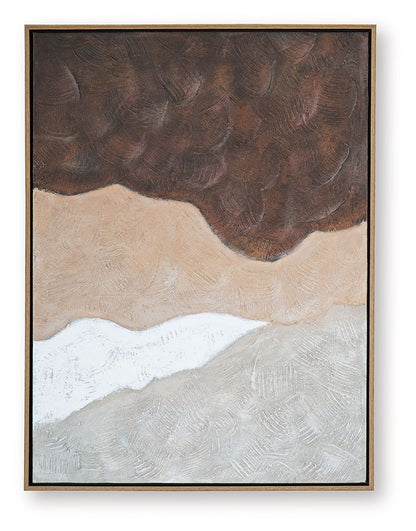 Fanthorne - Wall Art - Tan / Brown / White - Signature Design by Ashley® - 5