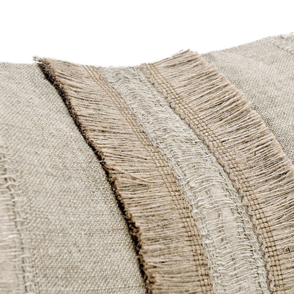 Valley - Pillow - Natural, alternate view 7 with linen fabric