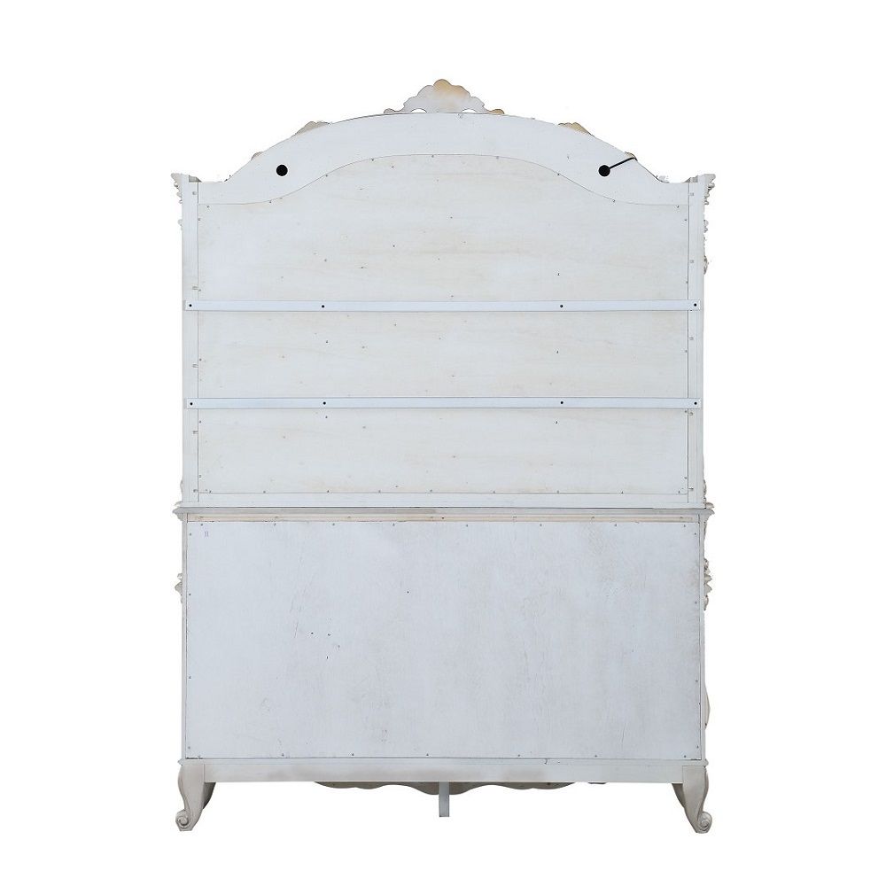Gorsedd - Buffet & Hutch - Golden Ivory, alternate view 9 with wood construction