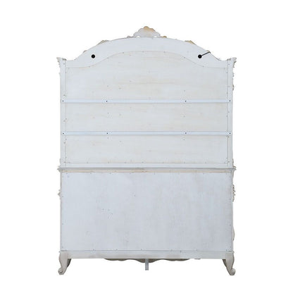 Gorsedd - Buffet & Hutch - Golden Ivory, alternate view 9 with wood construction