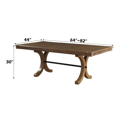 Harald - Dining Table - Gray Oak, alternate view 8 with solid wood