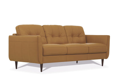 Radwan - Sofa, alternate view 13 with leather upholstery