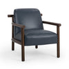 Azoria - Accent Chair, alternate view 2 with top-grain leather