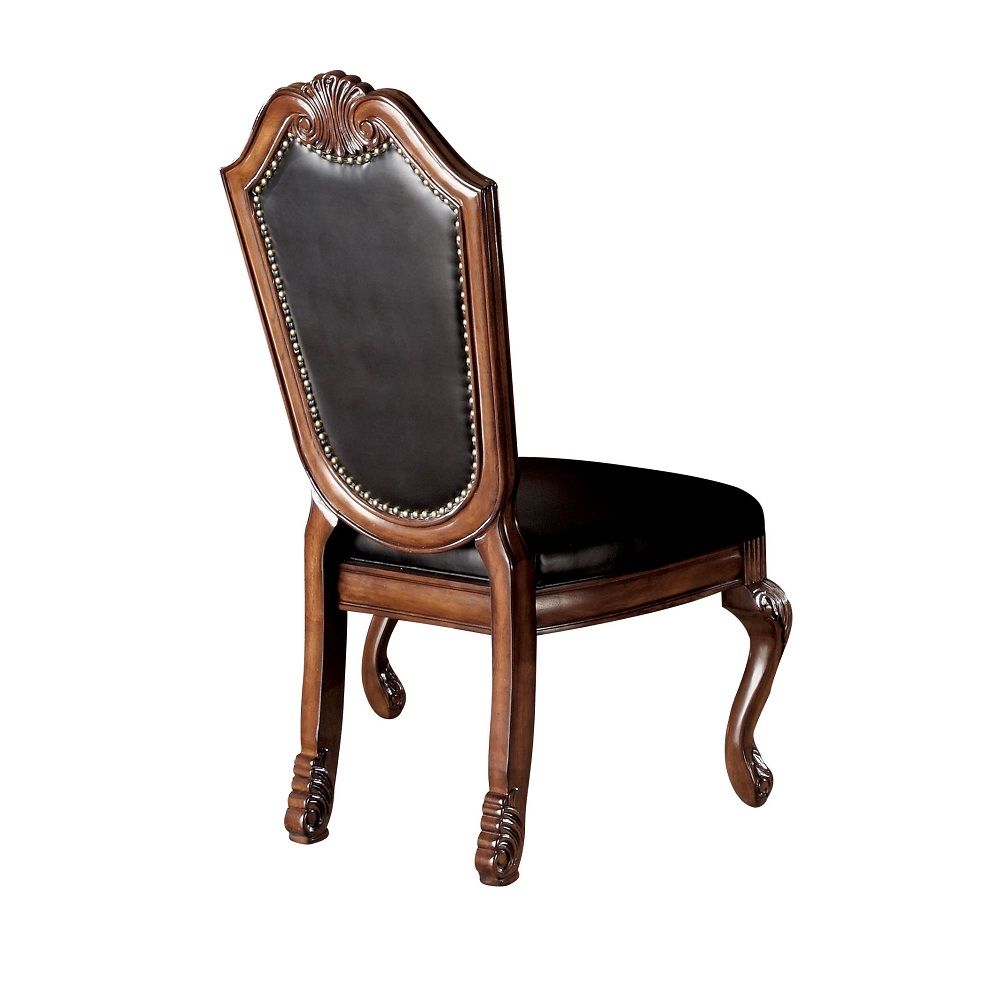 Chateau De Ville - Side Chair (Set of 2), alternate view 22 with leather upholstery