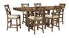 Moriville - Rectangular Dining Table Set - Counter Height, alternate view 4 with wood construction