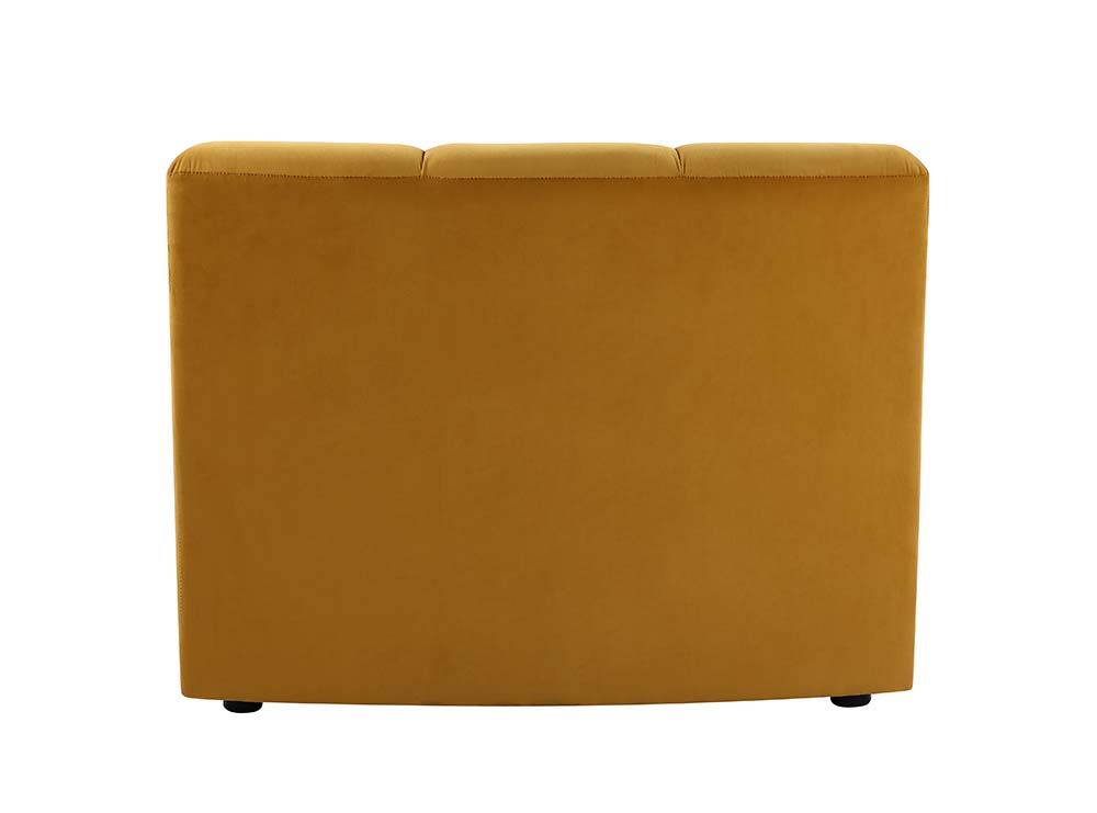 Felicia - Sectional Sofa, alternate view 8 with velvet upholstery