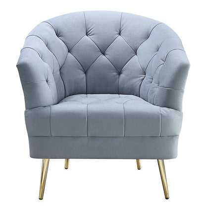Bayram - Chair - Light Gray Velvet, alternate view 9 with wood construction