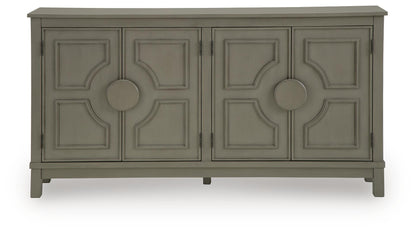 Darlock Accent Cabinet Warm Gray, gallery image 9