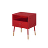 Sonria II - End Table, alternate view 4 with wood construction