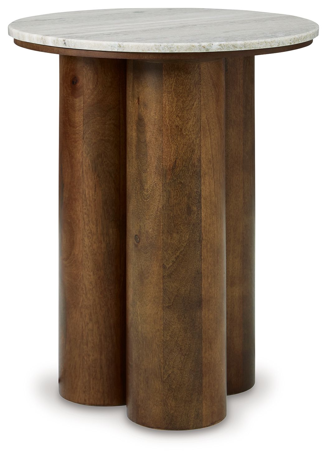 Henfield - Accent Table - Beige / Brown, product view with engineered wood