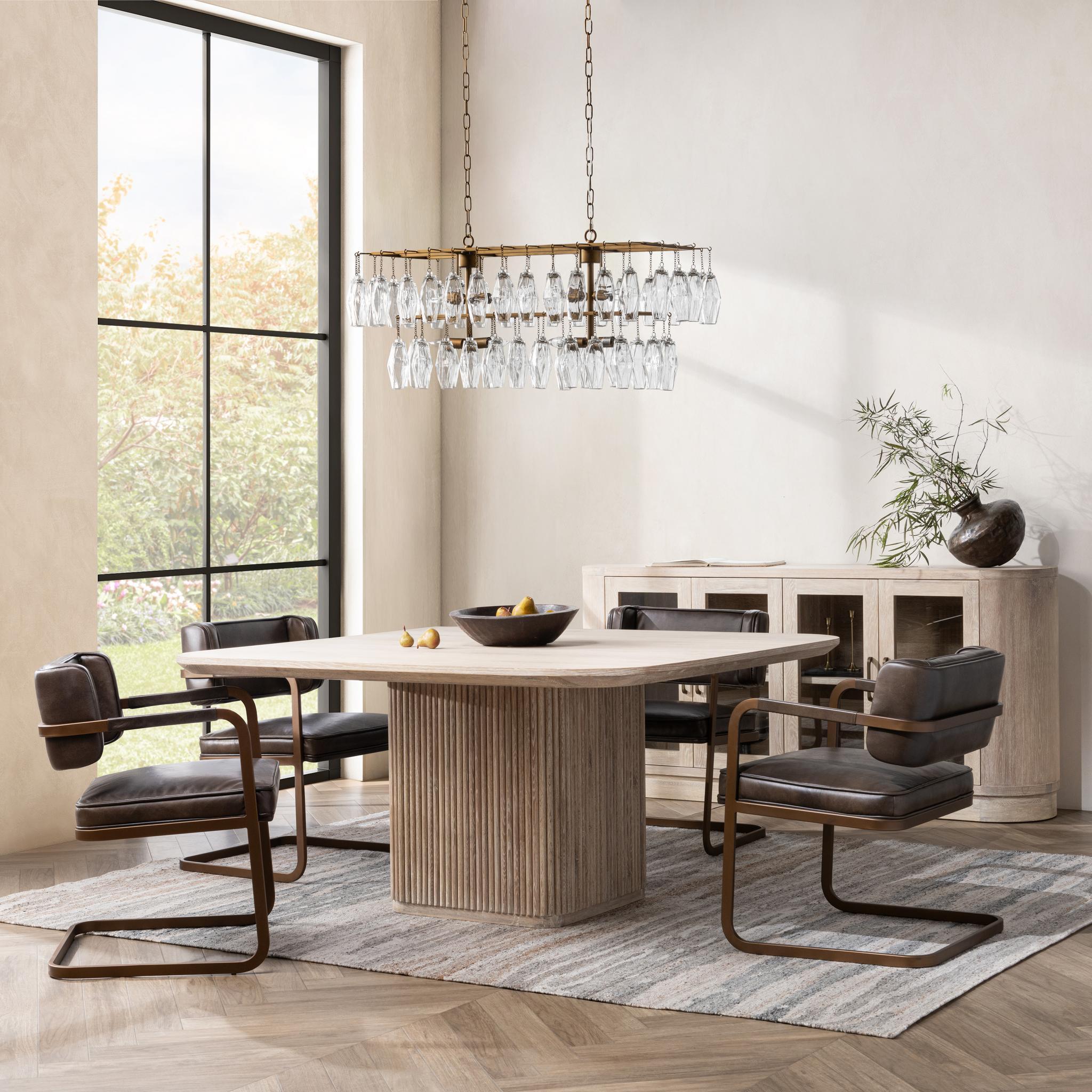 Fonda - Dining Chair, alternate view 30 with top-grain leather