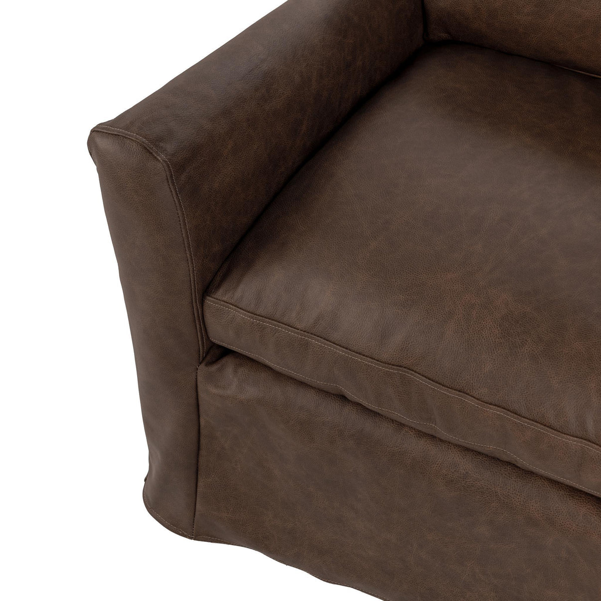 Cassiano - Swivel Chair, alternate view 55 with leather upholstery