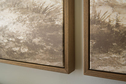 Stormish Wall Art Set (Set of 2) Beige / Brown, gallery image 5