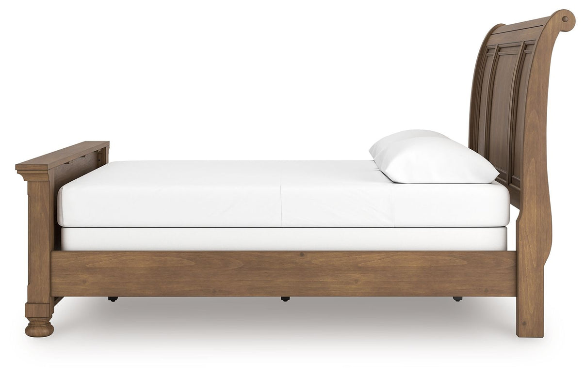 Feddinger - Sleigh Bed - Signature Design by Ashley® - 4