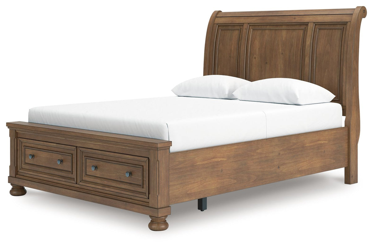 Feddinger - Storage Sleigh Bed - Signature Design by Ashley® - 9