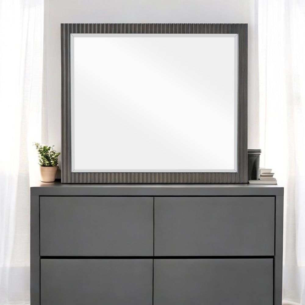 Clayten - Mirror - Espresso, alternate view 7 with marble