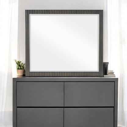 Clayten - Mirror - Espresso, alternate view 7 with marble