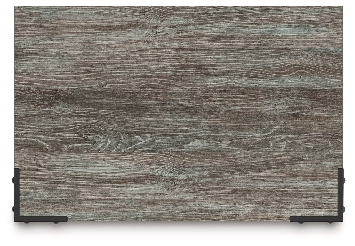 Frandern - Two Drawer Night Stand - Gray - Signature Design by Ashley® - 9