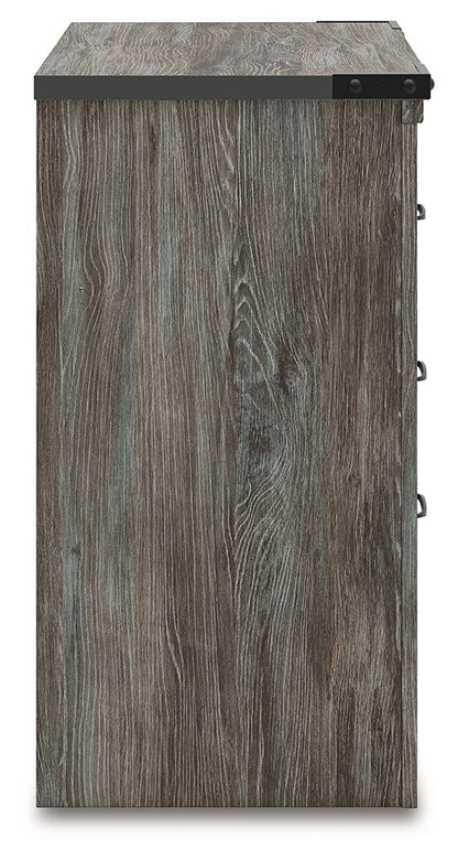 Frandern - Two Drawer Night Stand - Gray - Signature Design by Ashley® - 4