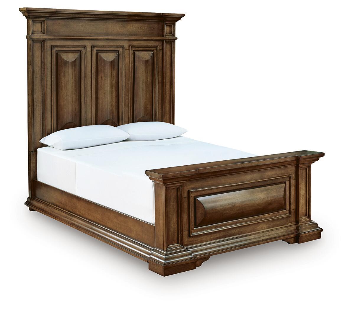 Frantanna - 3 Pc. - Queen Panel Bed, Dresser And Mirror - Brown - Signature Design by Ashley® - 5