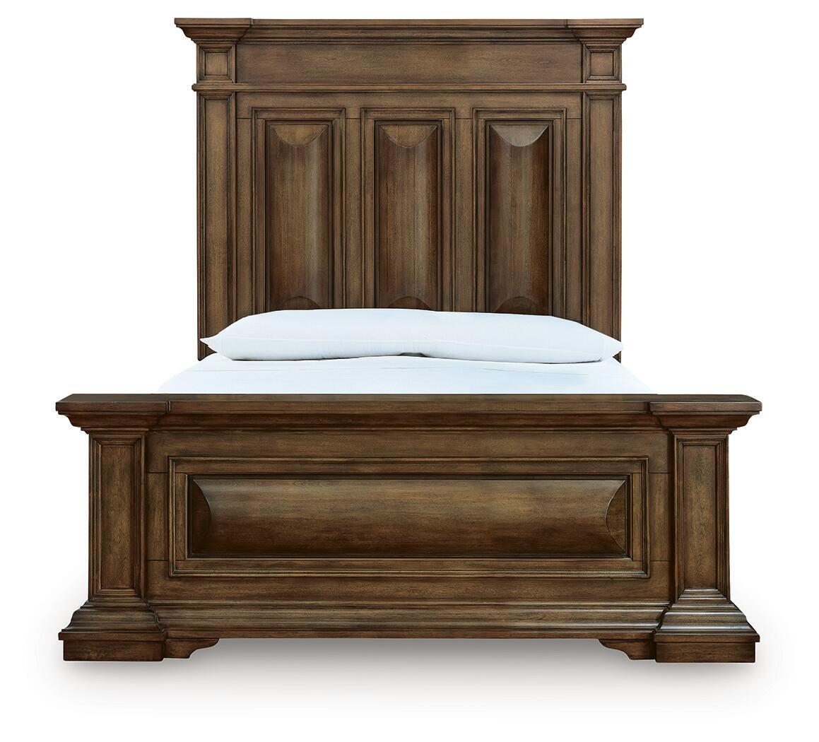 Frantanna - 3 Pc. - Queen Panel Bed, Dresser And Mirror - Brown - Signature Design by Ashley® - 2