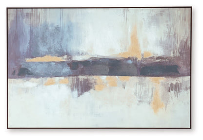 Gatesford - Wall Art - Blue / White / Tan - Signature Design by Ashley® - 3