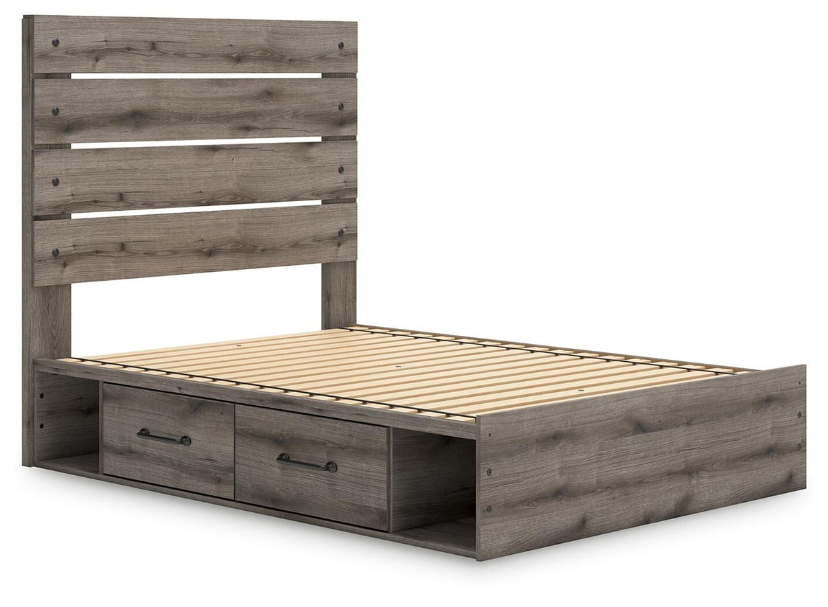 Graystorm - Panel Bed With Storage - Signature Design by Ashley® - 3