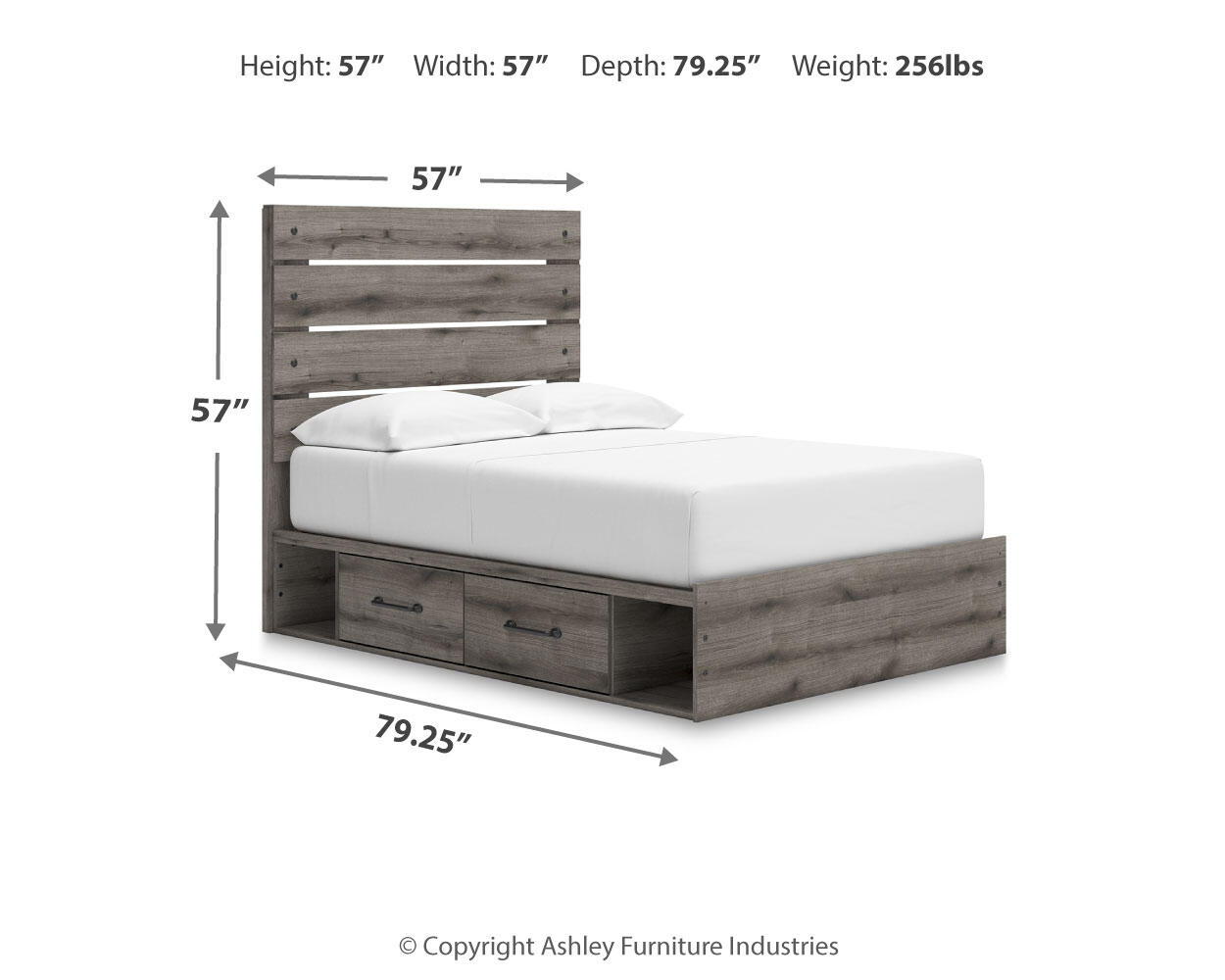 Graystorm - Panel Bed With Storage - Signature Design by Ashley® - 5