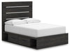Hollivern - Panel Bed With Storage - Signature Design by Ashley® - 1