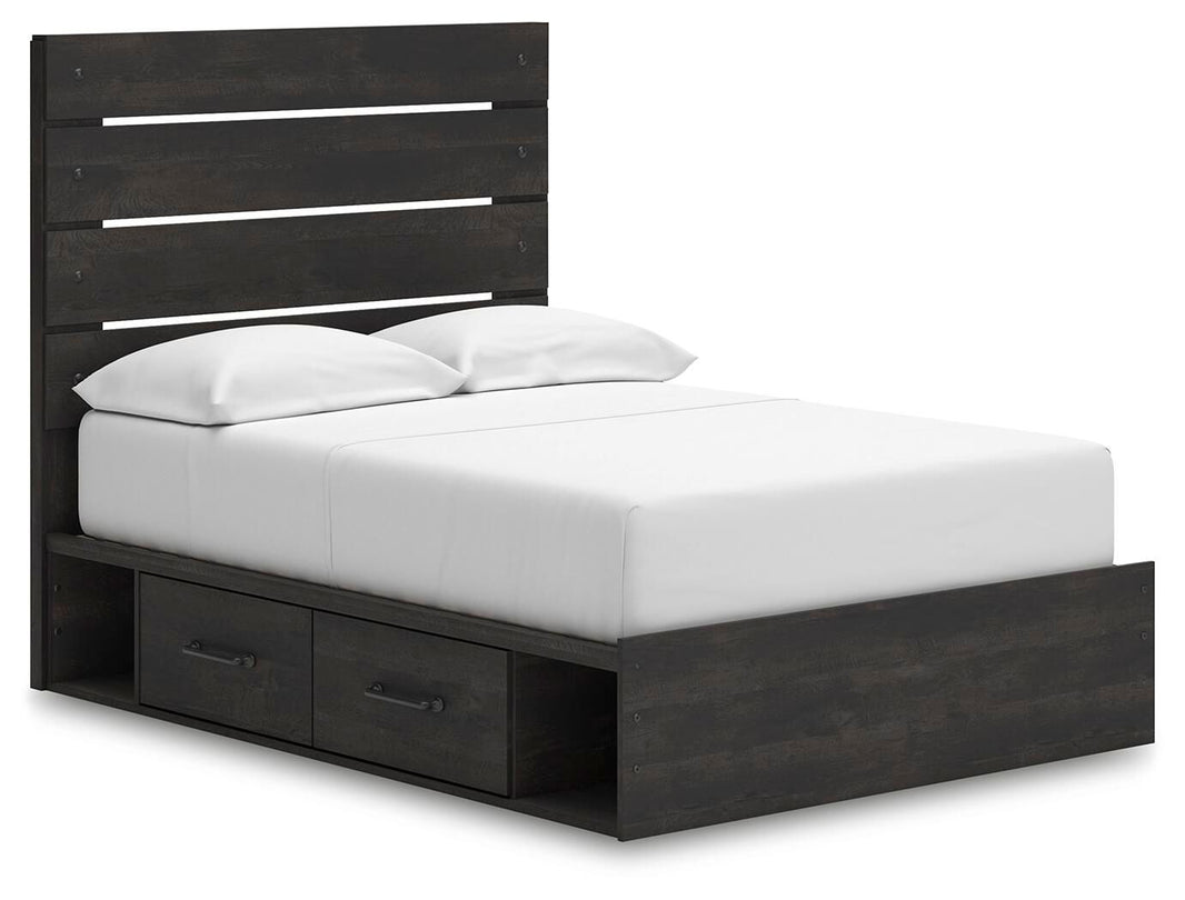 Hollivern - Panel Bed With Storage - Signature Design by Ashley® - 1
